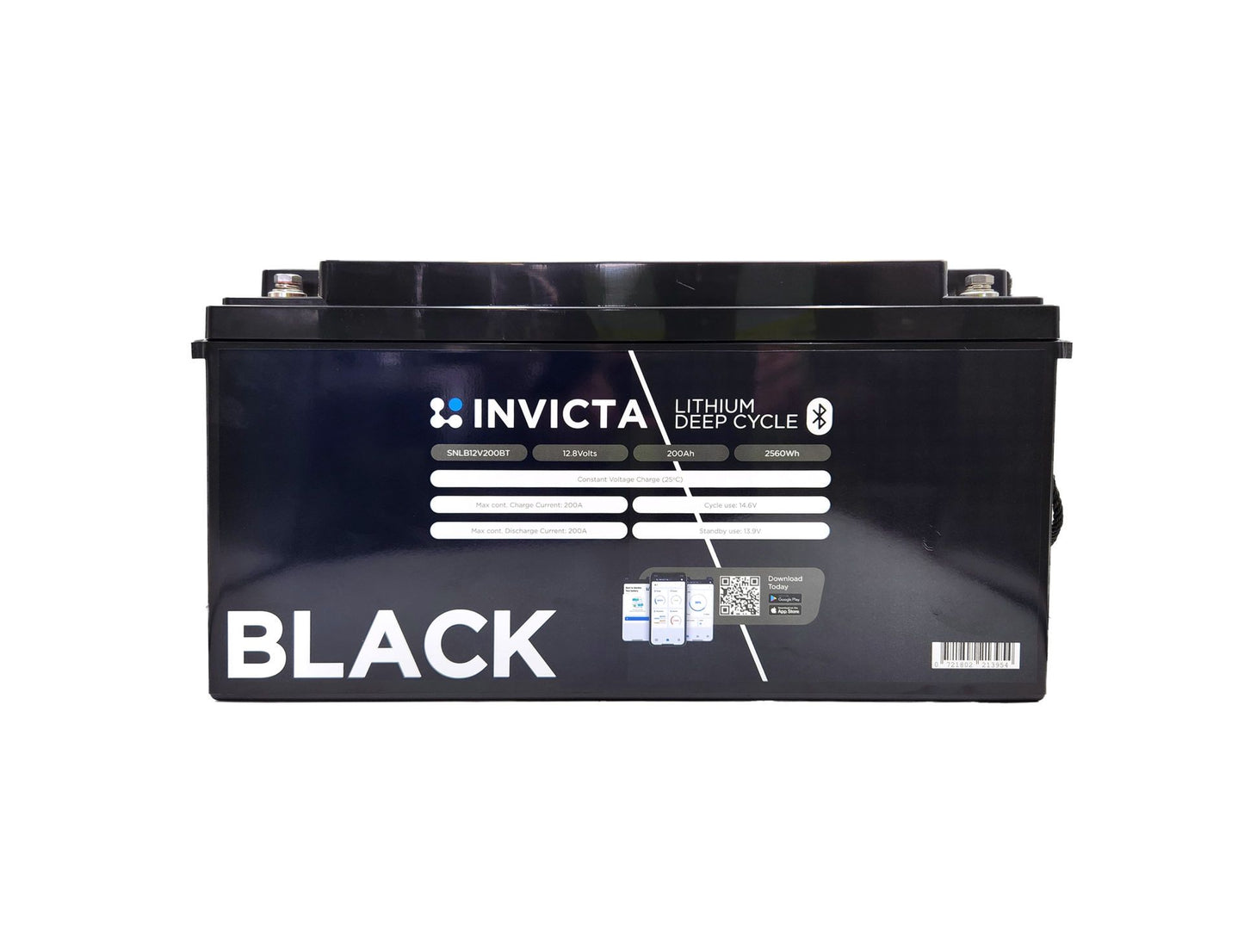Invicta Black 12V 200AH BT